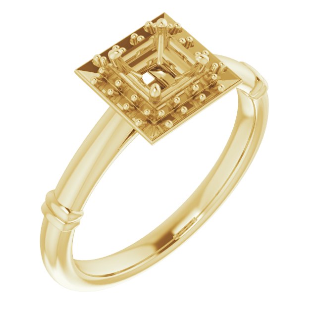14k Yellow Gold