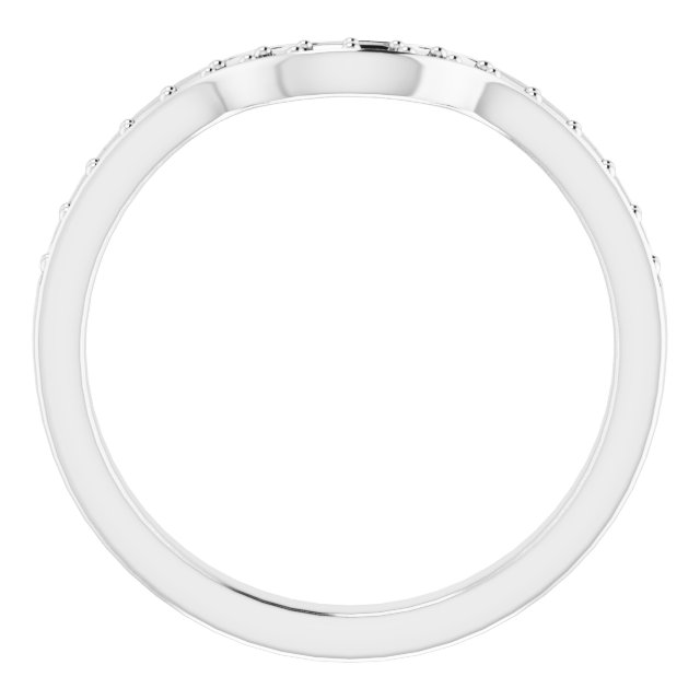 Band Mounting for 6.5 mm Square Ring view 2