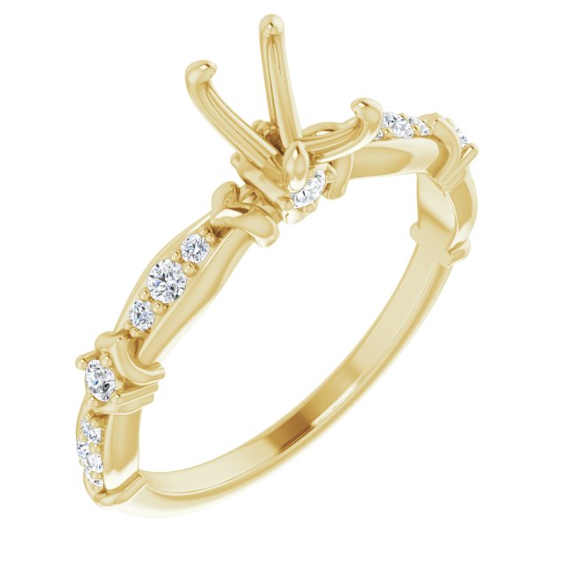 14k Yellow Gold