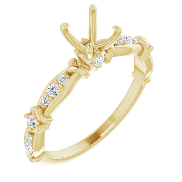 14k Yellow Gold