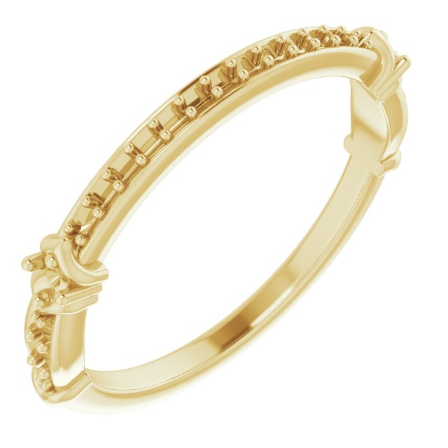 14k Yellow Gold