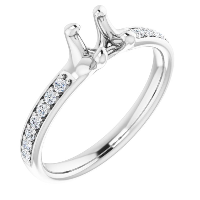 14k White Gold