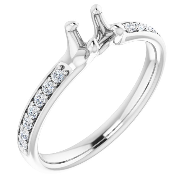 14k White Gold