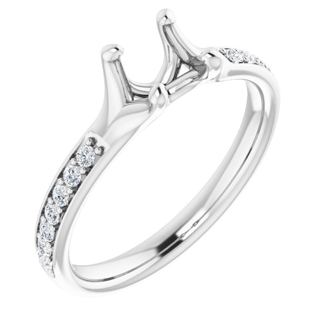14k White Gold