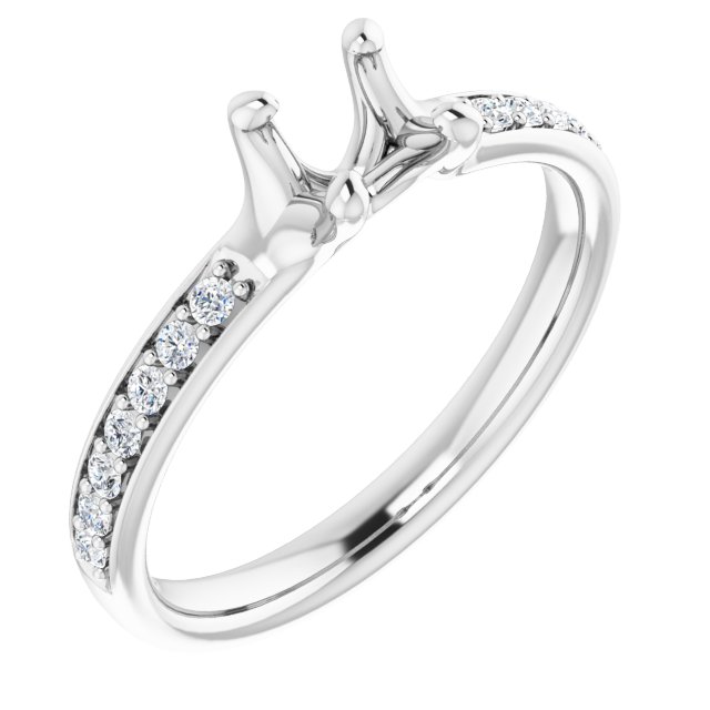14k White Gold