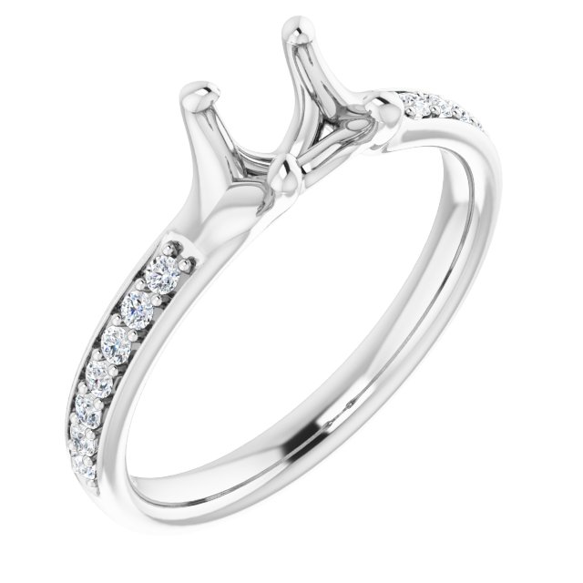 14k White Gold