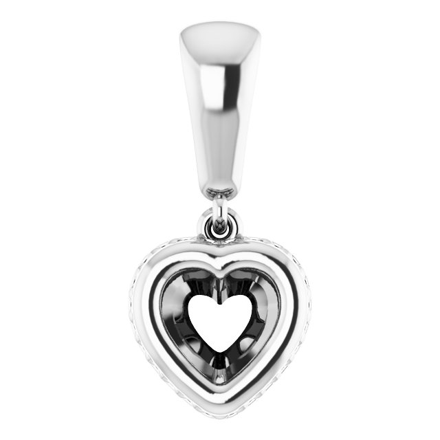 Bezel-Set Solitaire Pendant