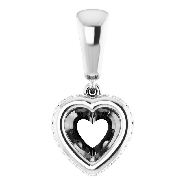 Bezel-Set Solitaire Pendant