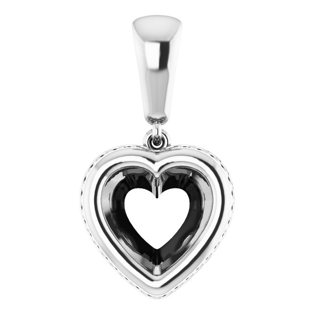 Bezel-Set Solitaire Pendant
