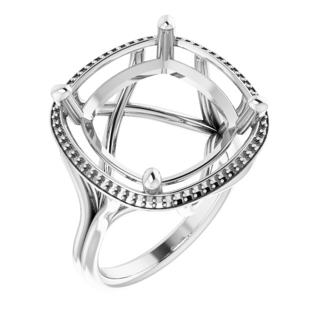 Halo-Style Engagement Ring