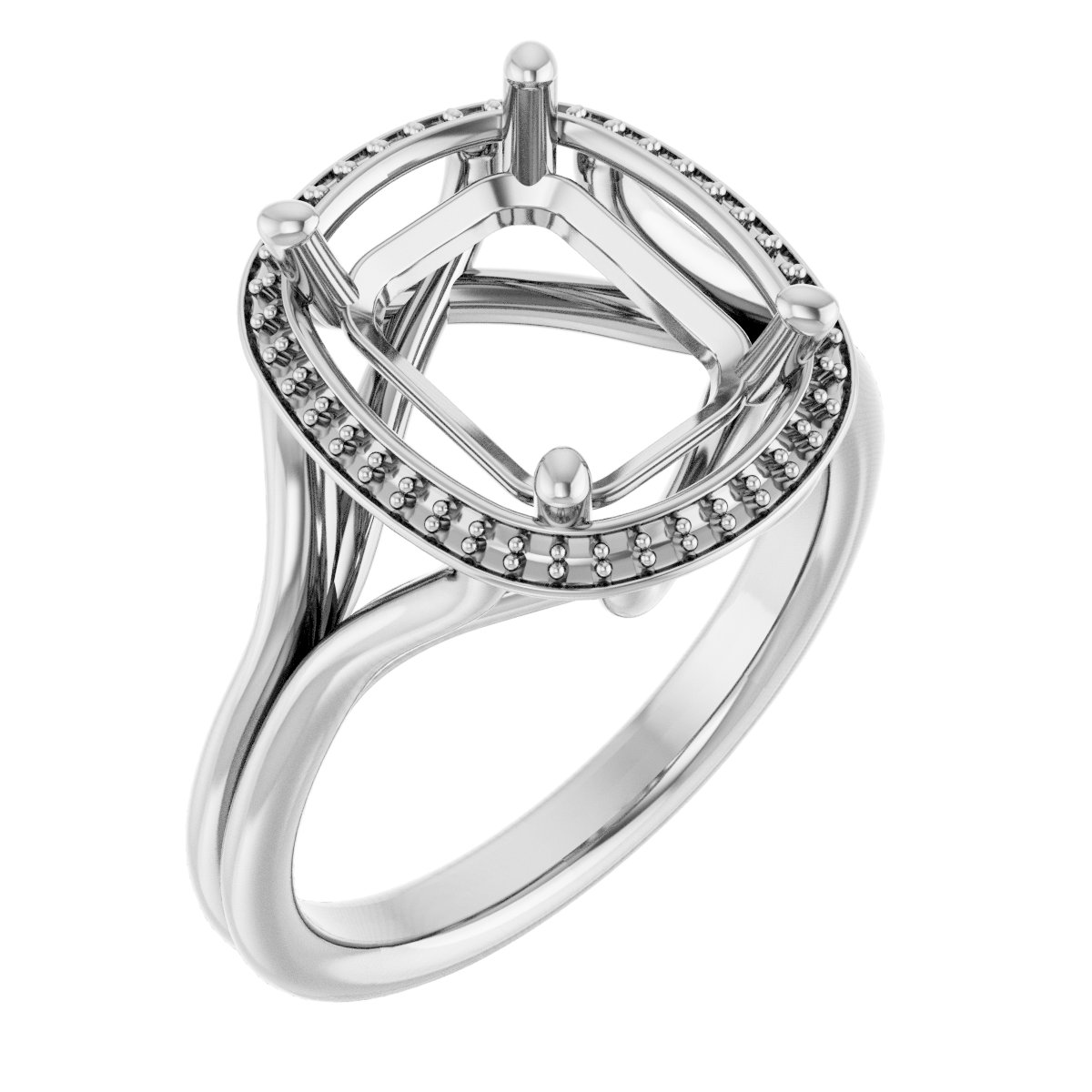 Halo-Style Engagement Ring