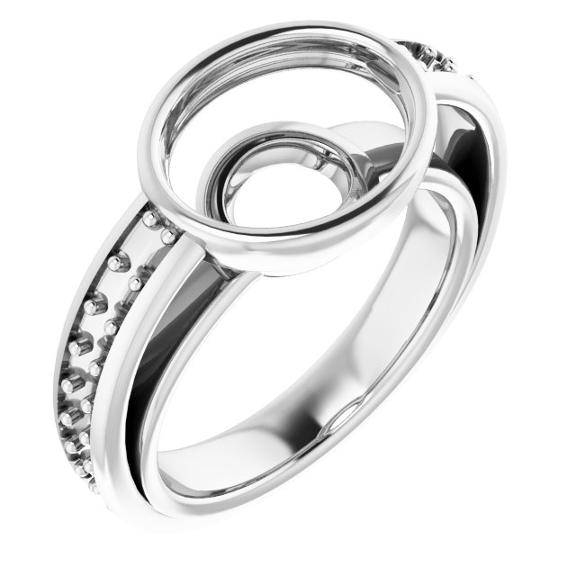 Bezel-Set Solitaire Engagement Ring