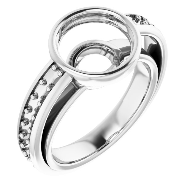 Bezel-Set Solitaire Engagement Ring