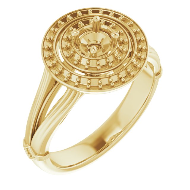 14k Yellow Gold