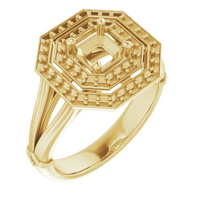 14k Yellow Gold