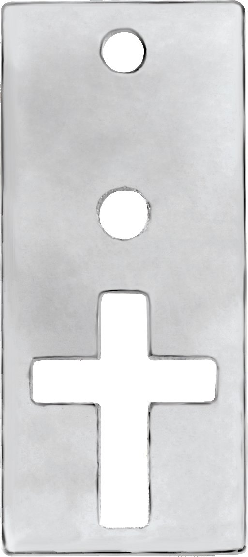 Vertical Bar Cross Dangle