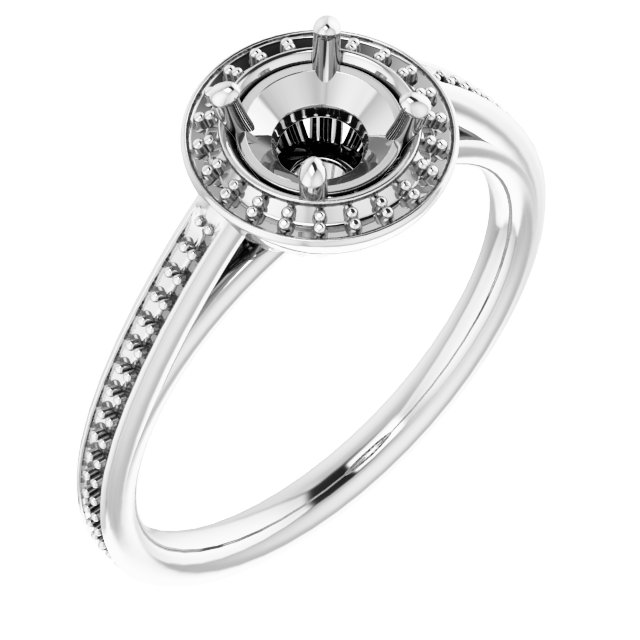 Halo-Style Ring