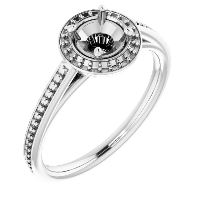 Halo-Style Ring