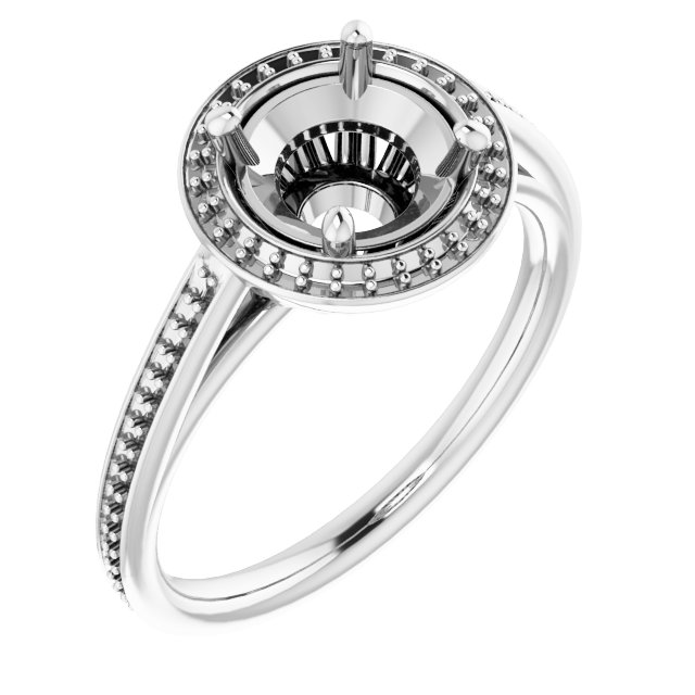 Halo-Style Ring