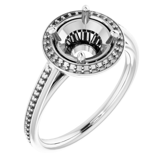 Halo-Style Ring