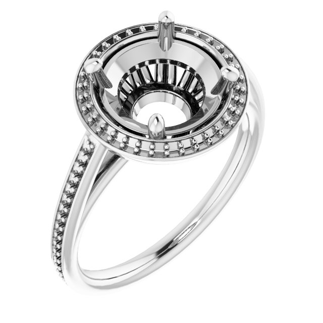 Halo-Style Ring