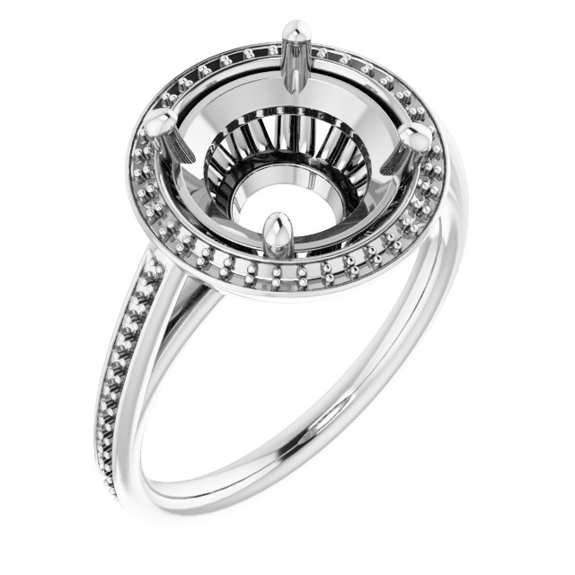 Halo-Style Ring