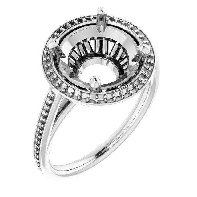 Halo-Style Ring