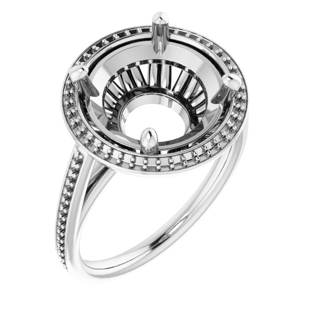 Halo-Style Ring
