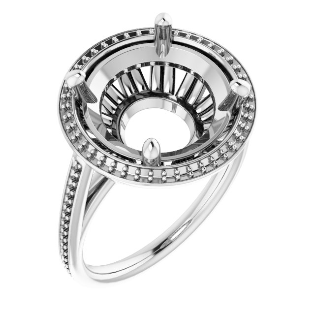 Halo-Style Ring