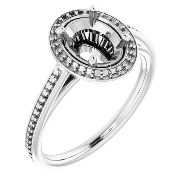 Halo-Style Ring