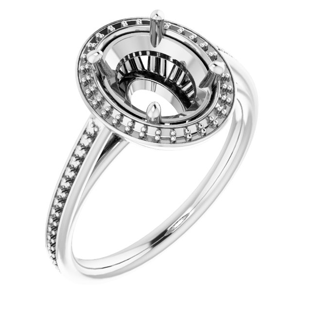 Halo-Style Ring