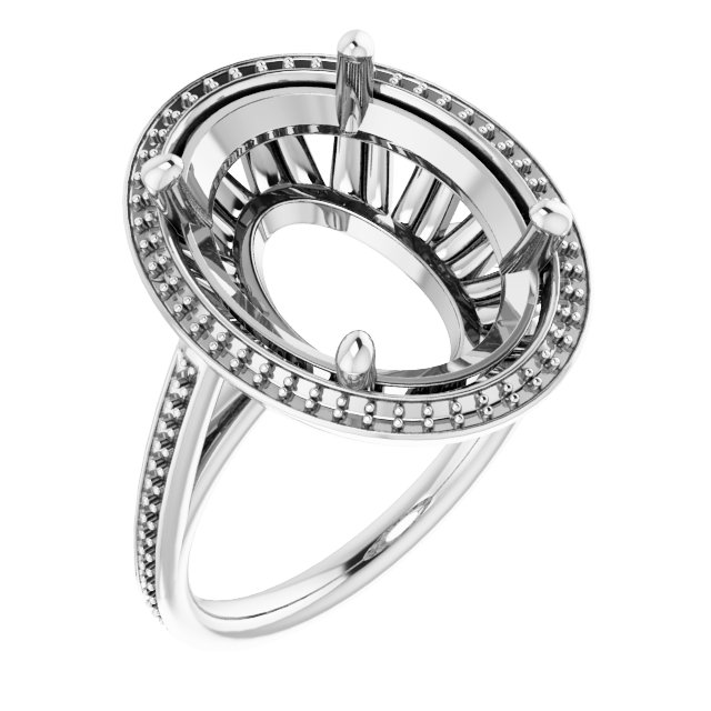Halo-Style Ring