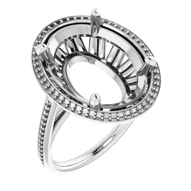 Halo-Style Ring