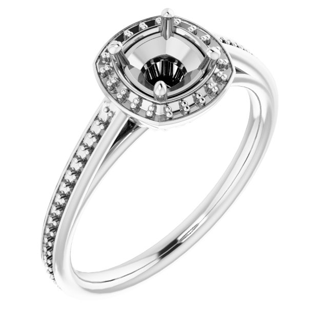 Halo-Style Ring