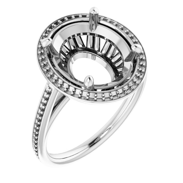 Halo-Style Ring