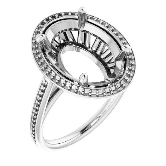 Halo-Style Ring