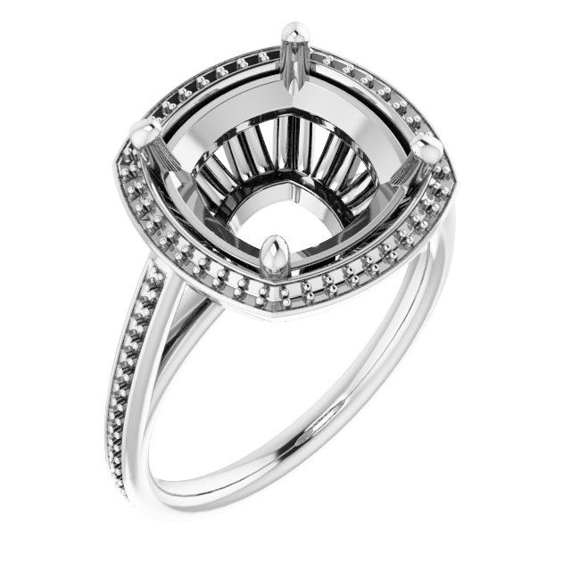 Halo-Style Ring