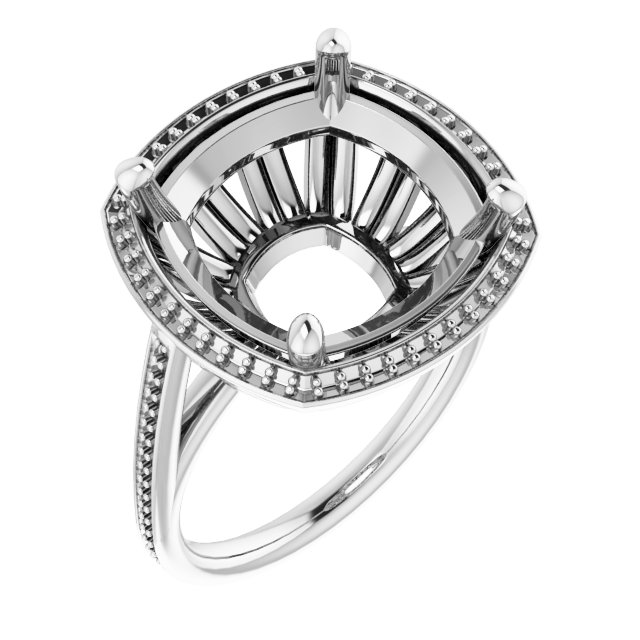 Halo-Style Ring