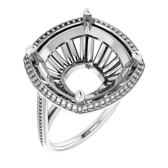 Halo-Style Ring