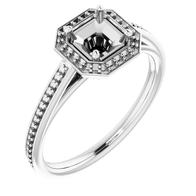 Halo-Style Ring