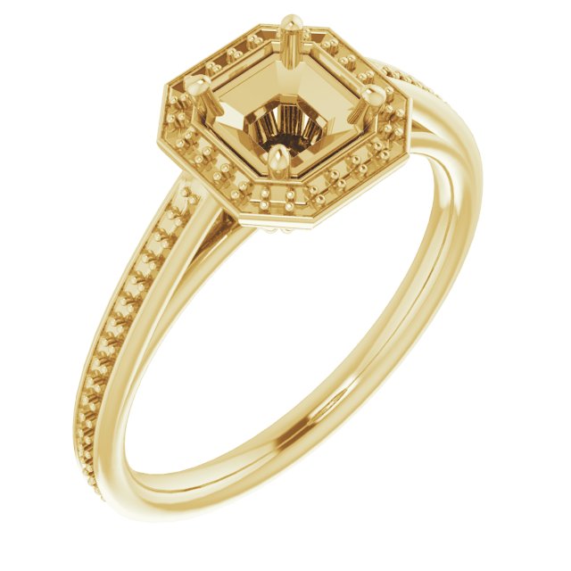 14k Yellow Gold