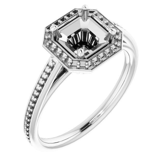 Halo-Style Ring