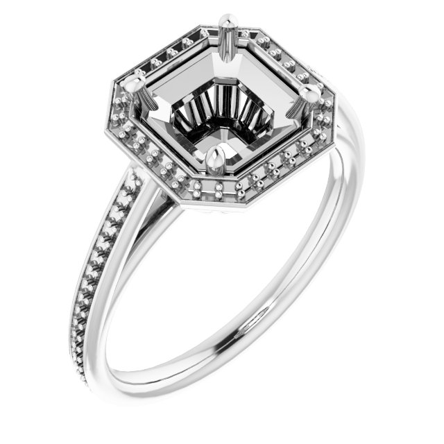 Halo-Style Ring