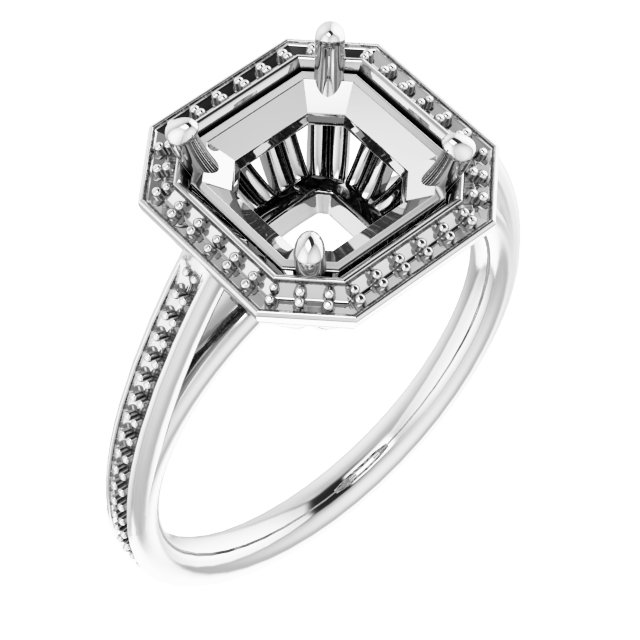 Halo-Style Ring