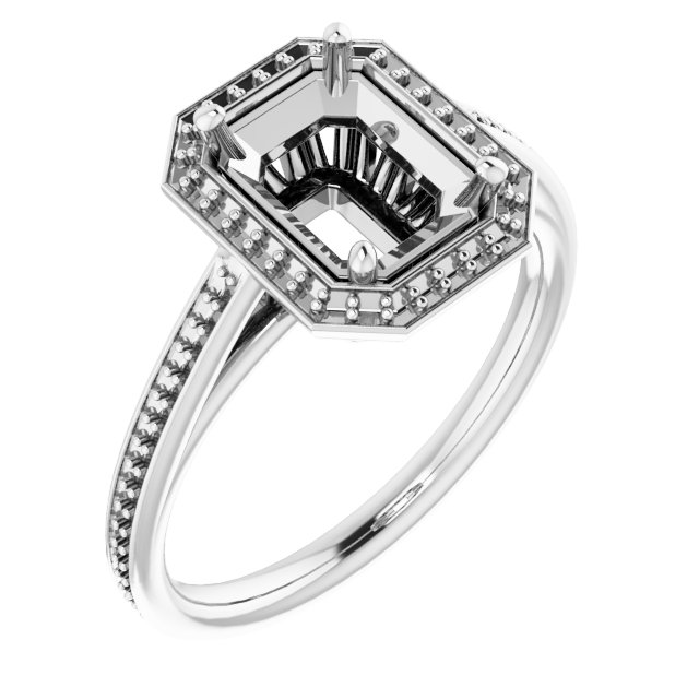 Halo-Style Ring