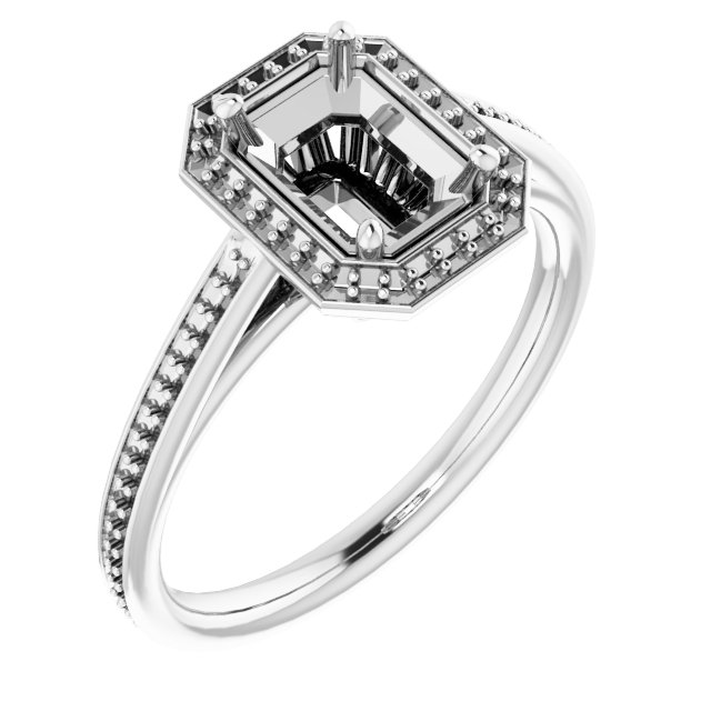 Halo-Style Ring