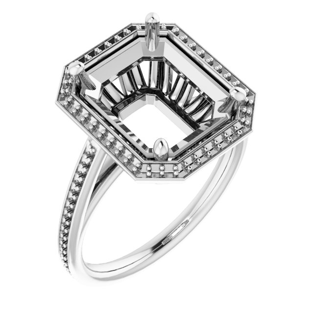 Halo-Style Ring