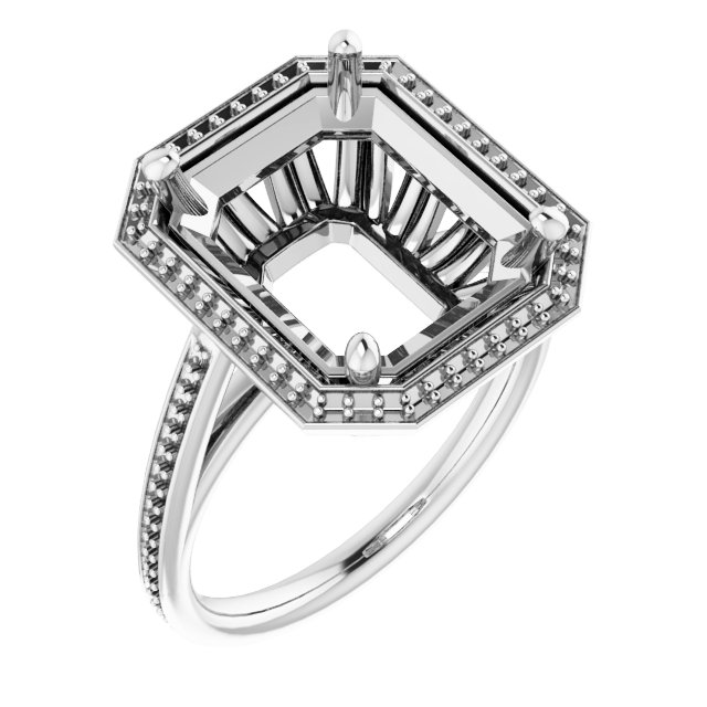 Halo-Style Ring