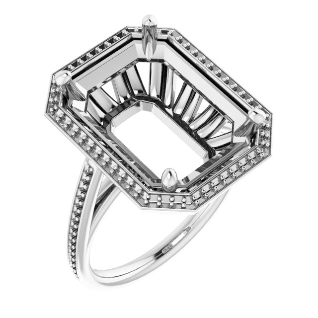 Halo-Style Ring