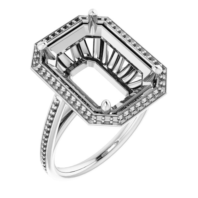 Halo-Style Ring